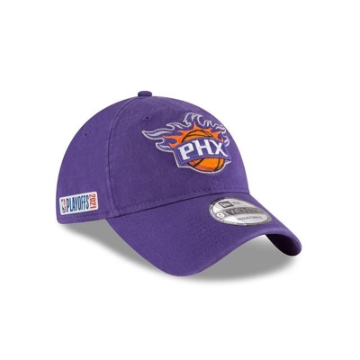 Orange Phoenix Suns Hat - New Era NBA Playoff Side Patch 9TWENTY Adjustable Caps USA5148620